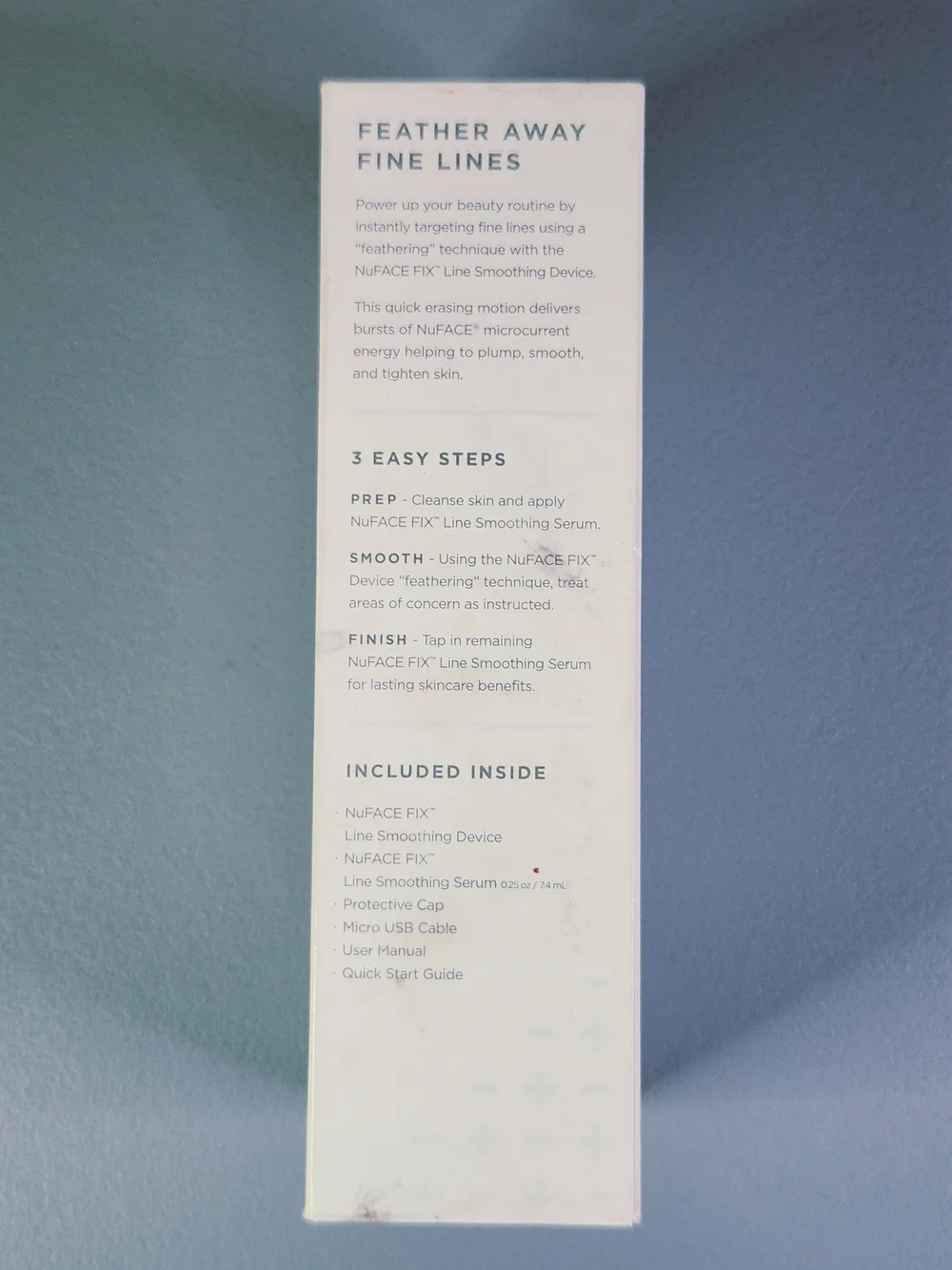 NuFACE FIX White Line Smoothing Device